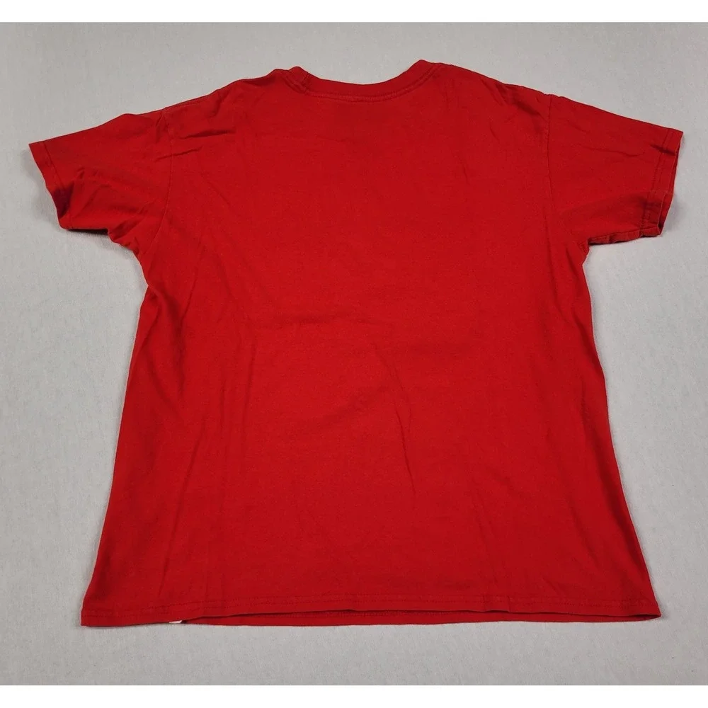 Hybrid Apparel Star Wars: The Mandalorian & Grogu Boys' Red Graphic Tee Size M
